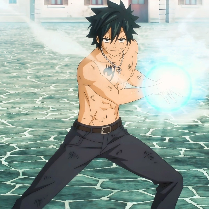 Gray Fullbuster có dáng chụp cá tính gai góc