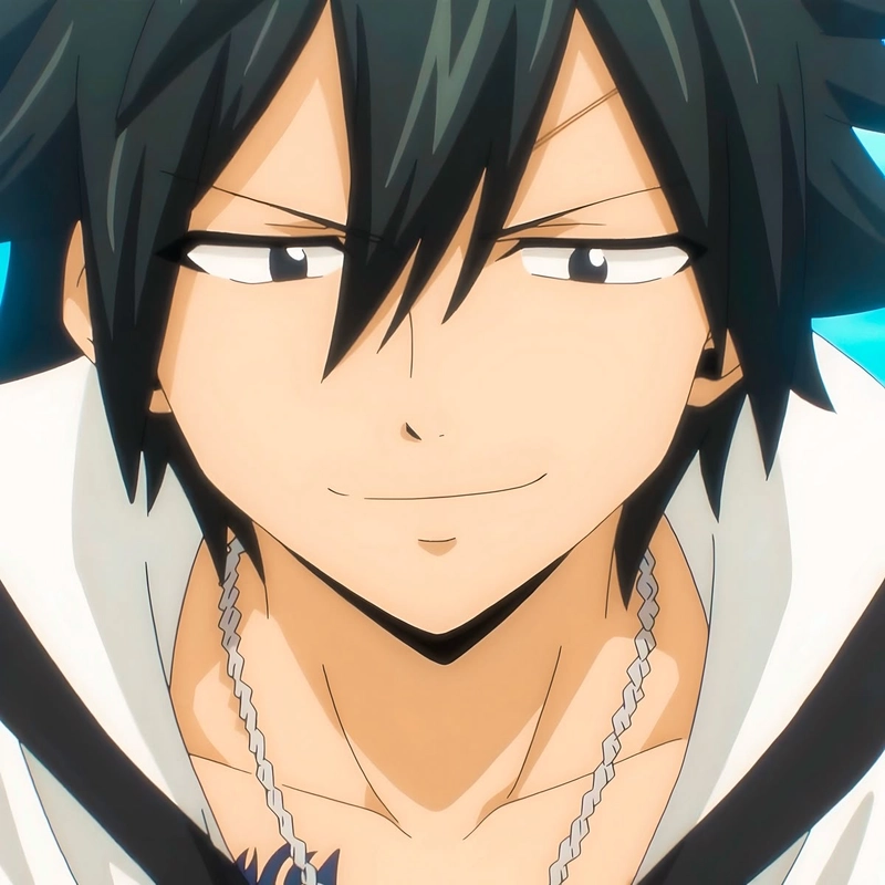 Gray Fullbuster với biểu cảm trầm ổn cuốn hút