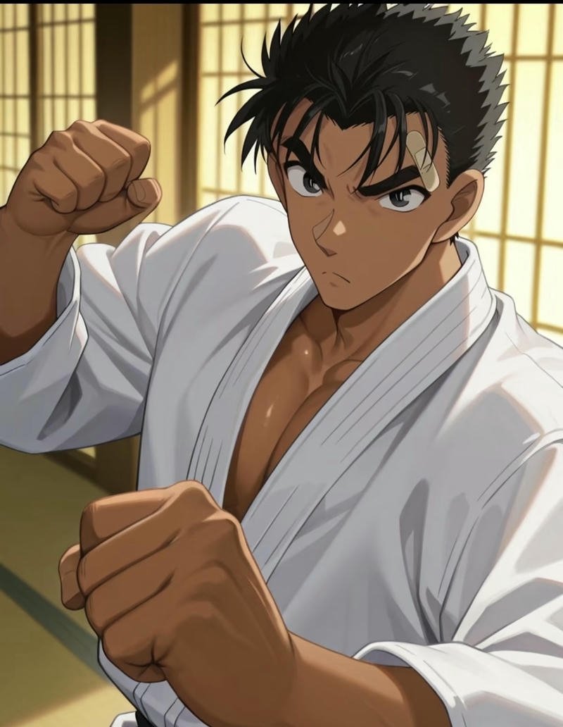 Hình Hattori Heiji lạnh lùng cùng thần sắc đầy cuốn hút