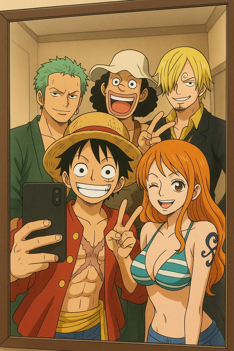 Hình One Piece nét vẽ anime đặc sắc