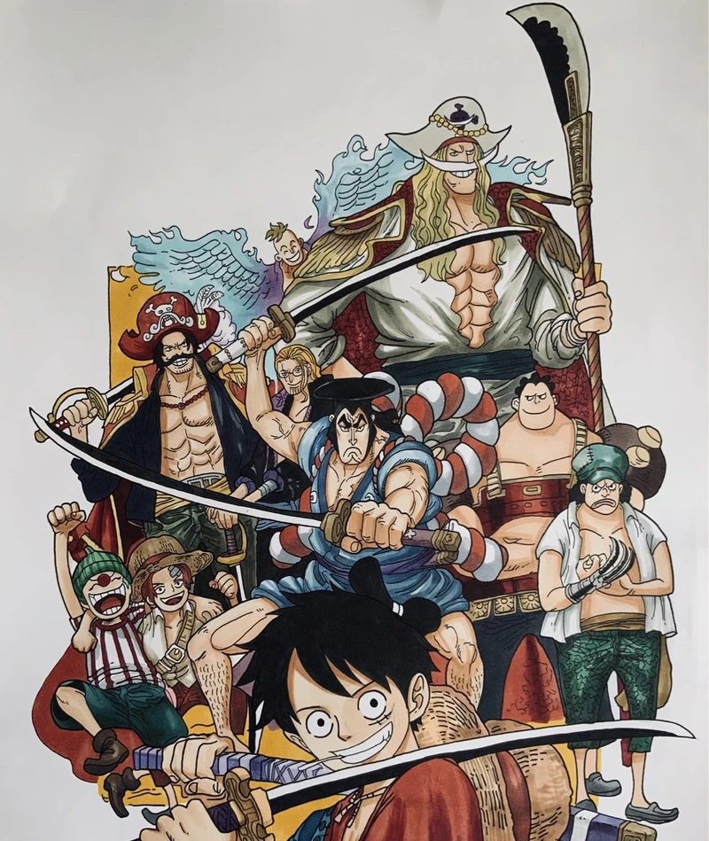 Hình One Piece thế giới hải tặc rộng lớn