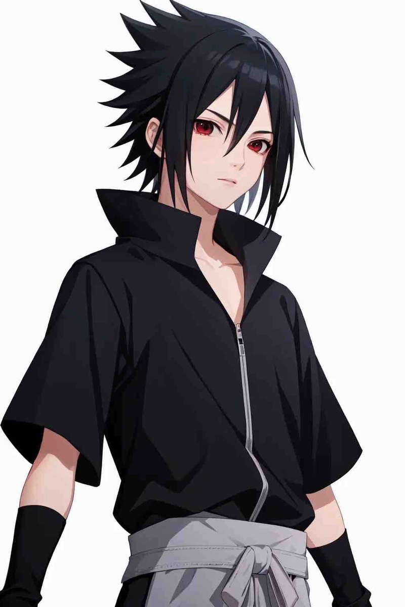 Hình Sasuke ngầu cùng ánh mắt trầm tĩnh cuốn hút
