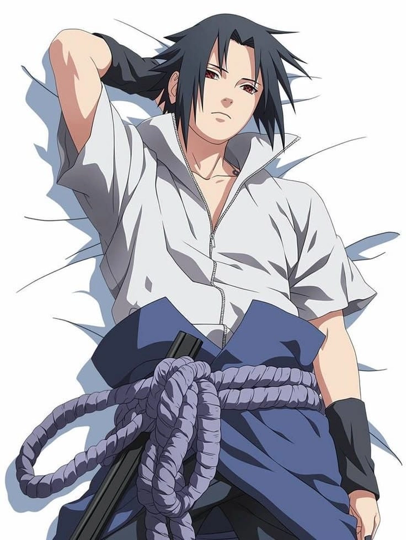 Hình Sasuke ngầu cùng thần thái điềm tĩnh đặc trưng