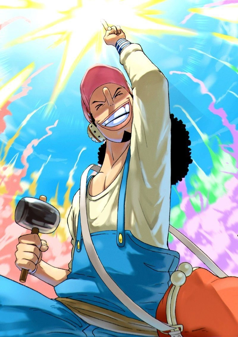 Hình Usopp đứng yên với phong thái tự nhiên