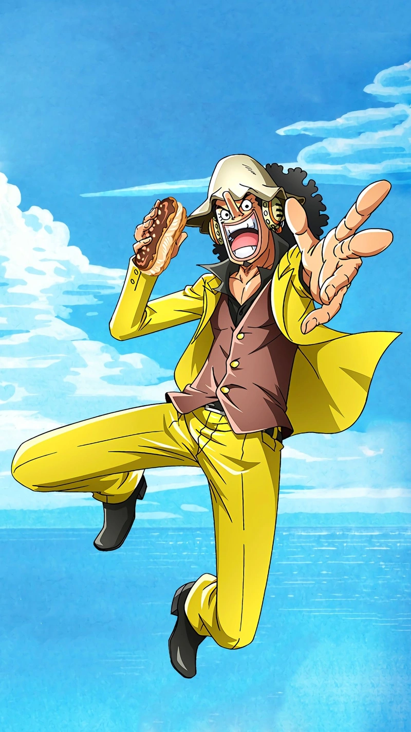 Hình Usopp với phong cách độc đáo và cá tính riêng
