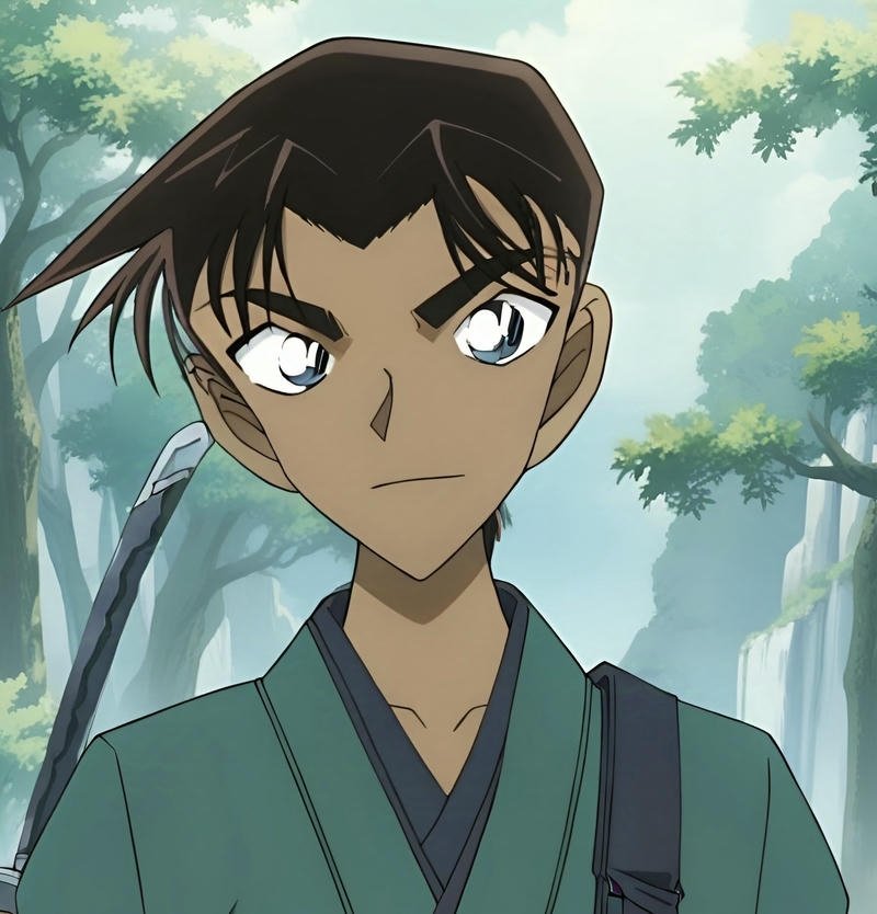 Hình ảnh Hattori Heiji cá tính cùng thần sắc mạnh mẽ riêng