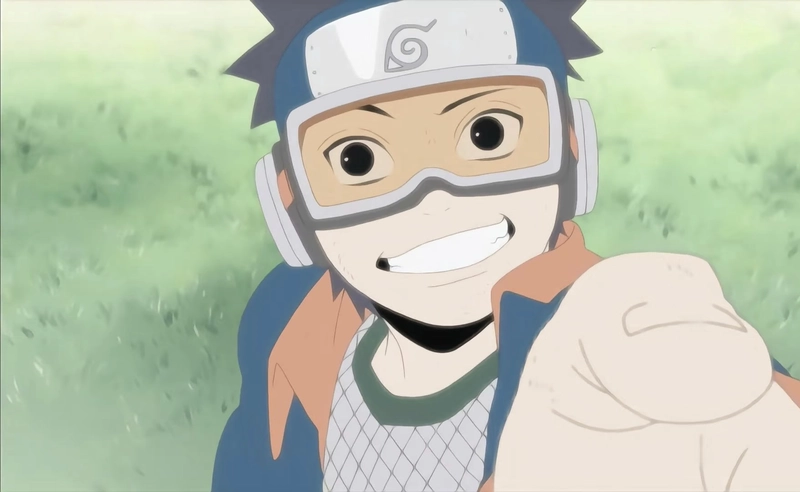 Hình ảnh Obito với biểu cảm lạnh lùng sâu sắc