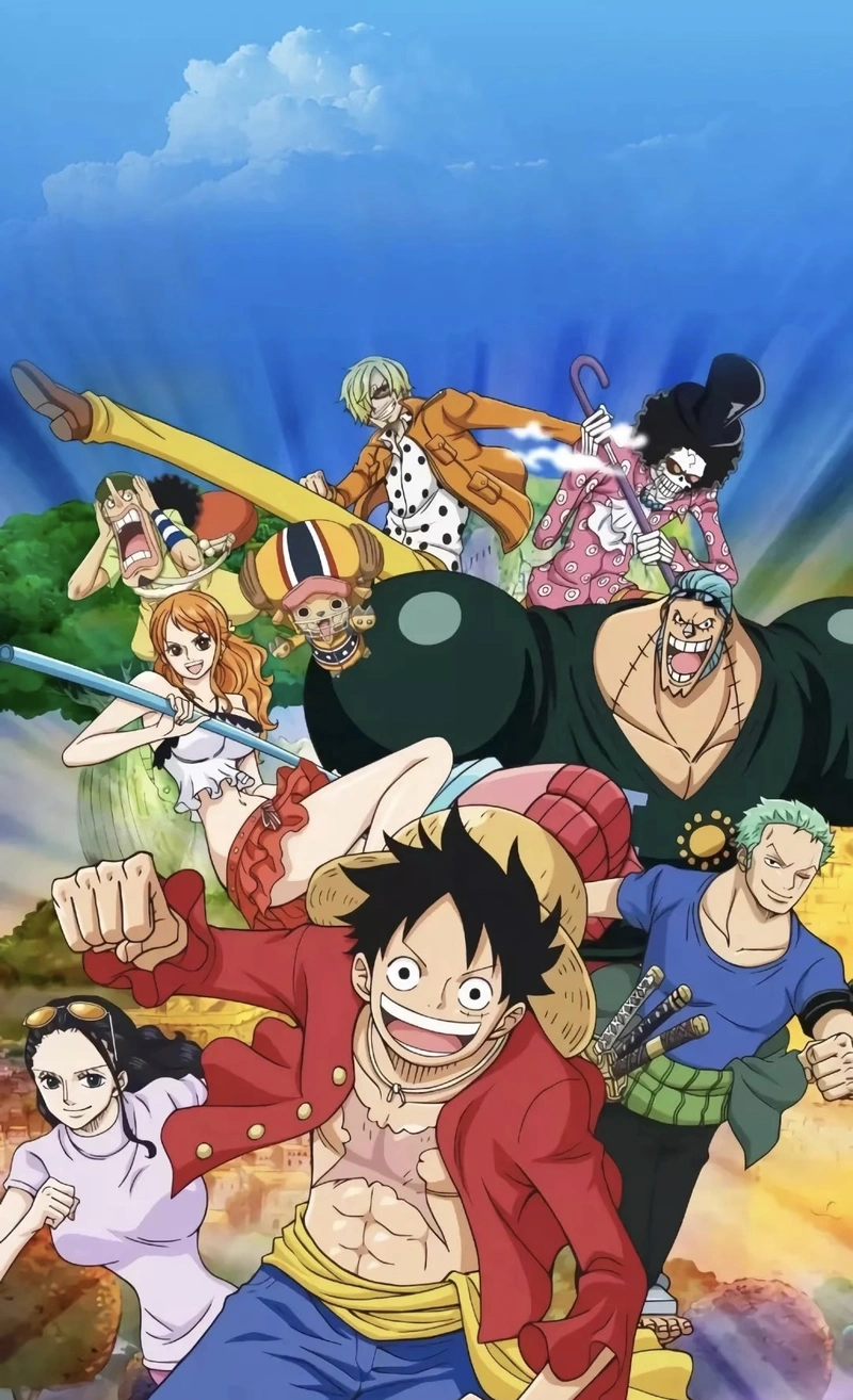 Hình ảnh One Piece nhân vật đầy cảm xúc
