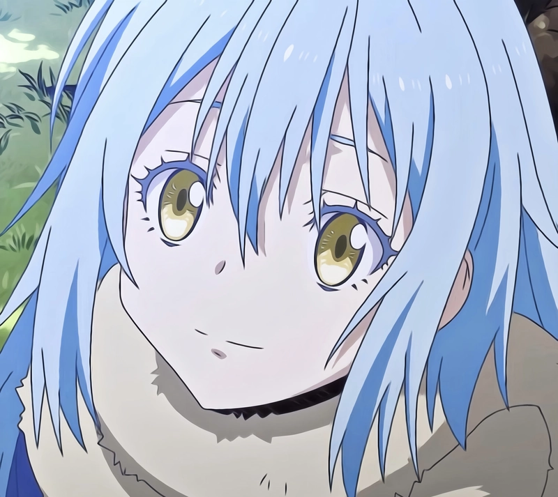 Hình ảnh Rimuru phong cách anime nhẹ nhàng tinh tế