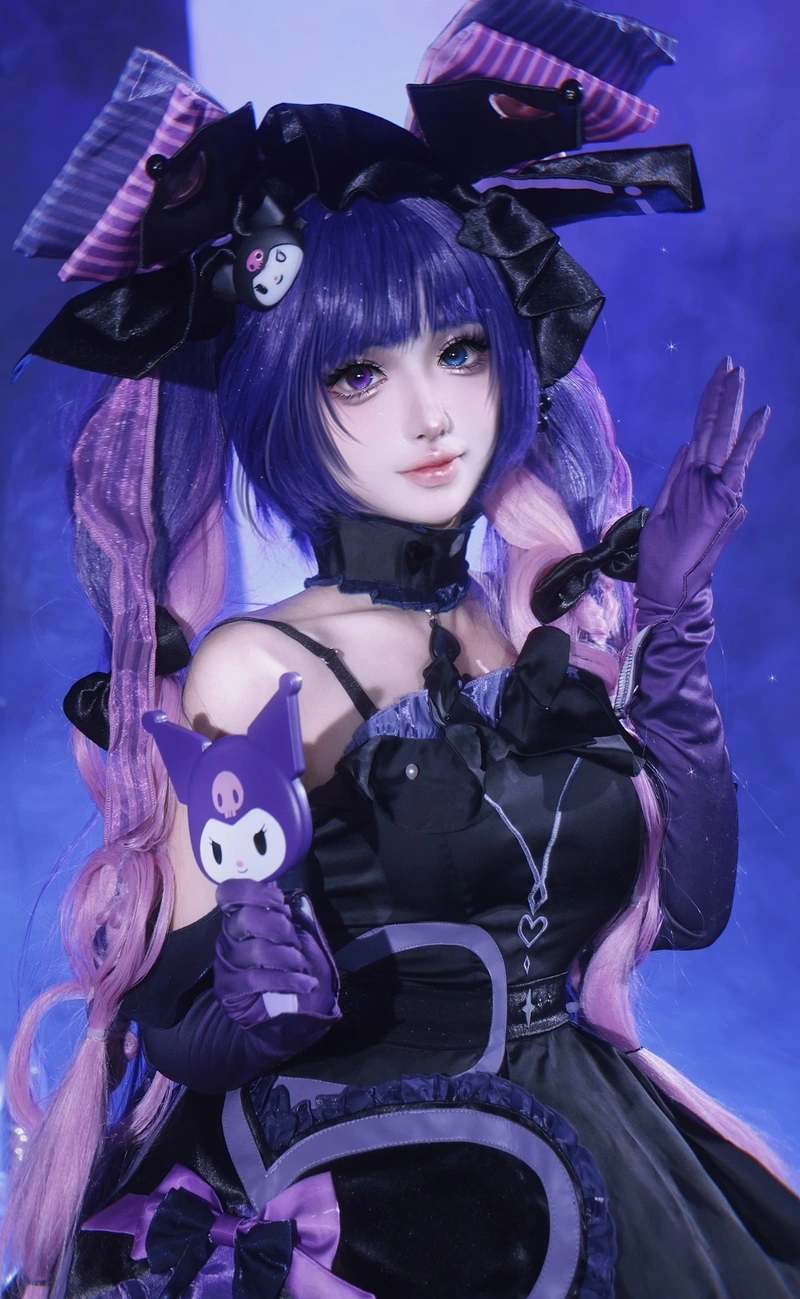 Hình ảnh chụp sáng đẹp mang cosplay Kurumi