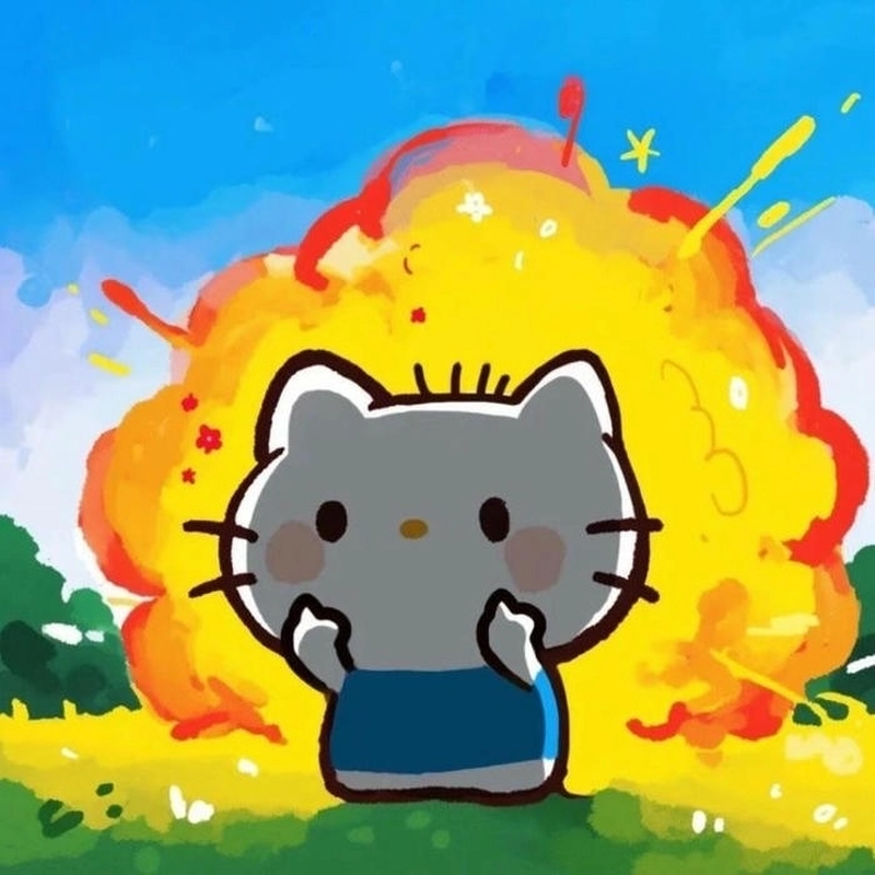Hình ảnh meme hello kitty bựa(1)