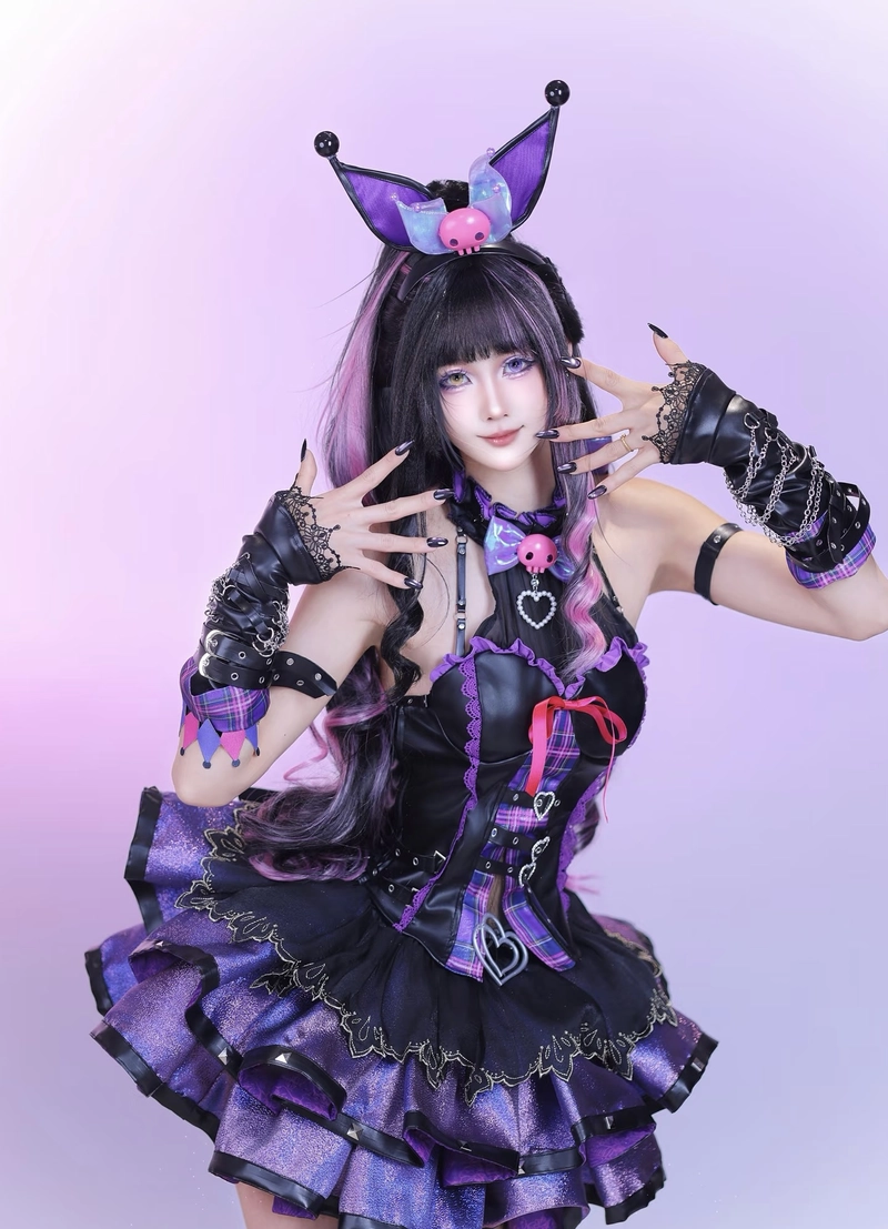 Hình ảnh nữ thần bí cosplay Kurumi cực đẹp