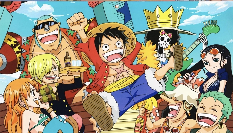 Hình ảnh thế giới hải tặc đầy màu One Piece