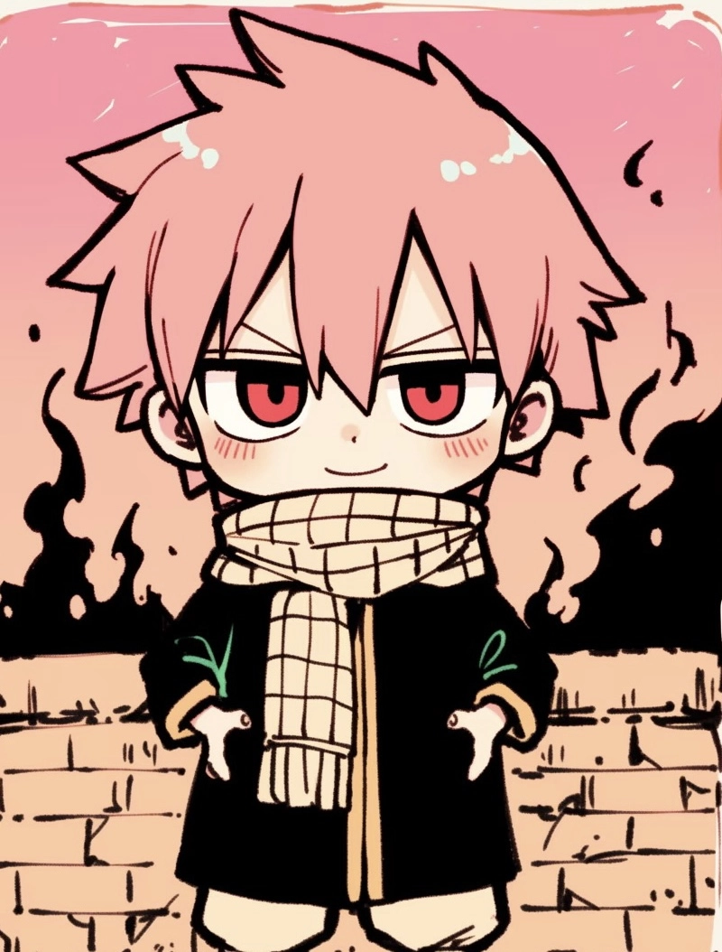 Hình anime cuốn hút ảnh Natsu Dragneel đẹp