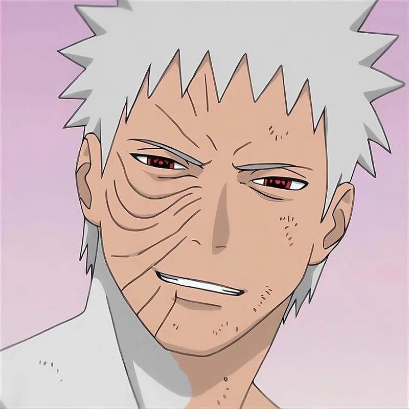 Hình anime phong thái lạnh lùng sắc nét Obito