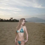Hình bikini Xoài Non sexy khoe mông tròn quyến rũ