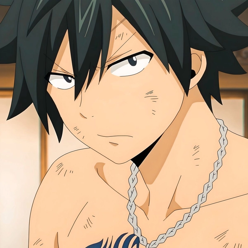 Hình chiến binh băng của Gray Fullbuster ngầu