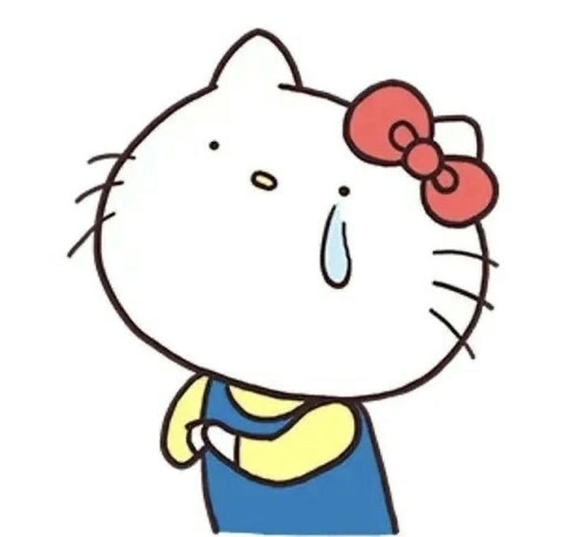 Hình meme hello kitty vô tri