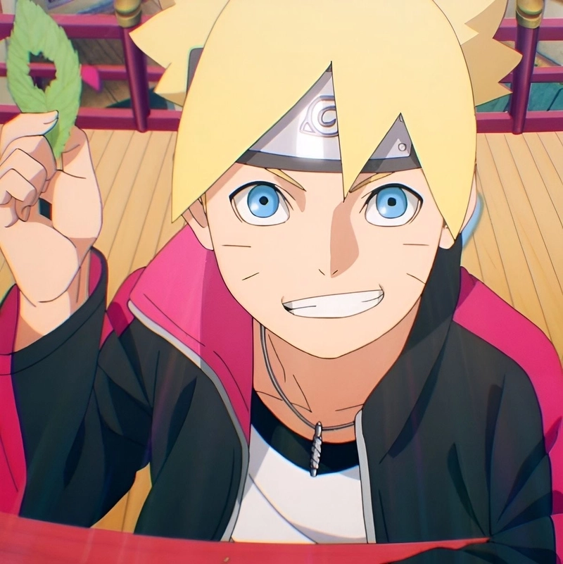 Hình phong cách hiện đại của boruto trong anime