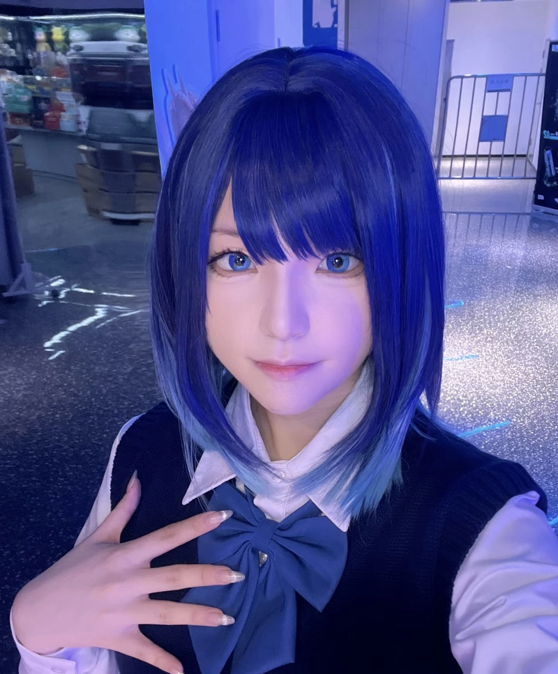 Hình phong cách mềm mại trong cosplay Kurokawa(1)