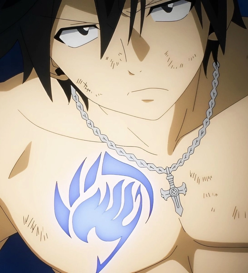 Hình phong trần mạnh mẽ của Gray Fullbuster
