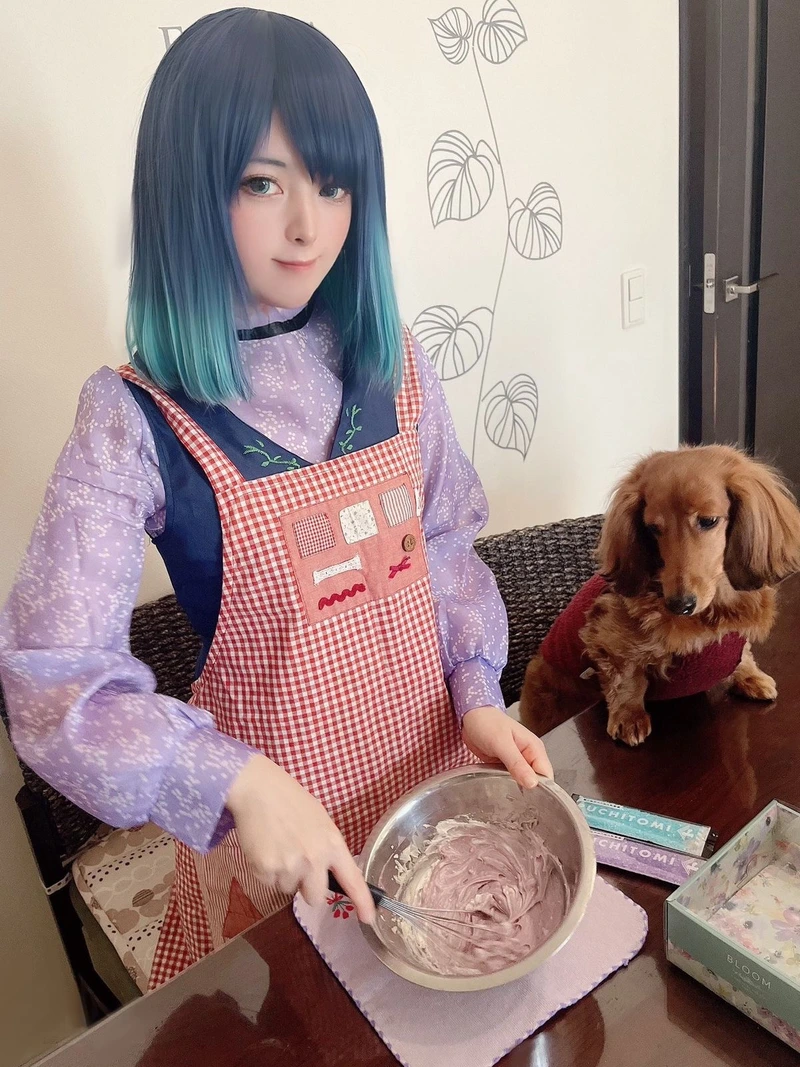 Hình tạo dáng đẹp mang nét cosplay Kurokawa(1)