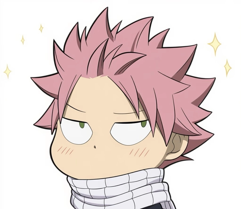 Hình thần thái ngầu ảnh Natsu Dragneel mạnh