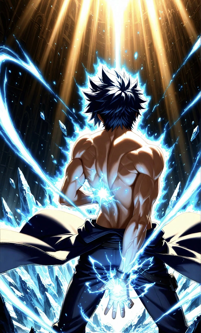 Khoảnh khắc hành động mãn nhãn của Gray Fullbuster