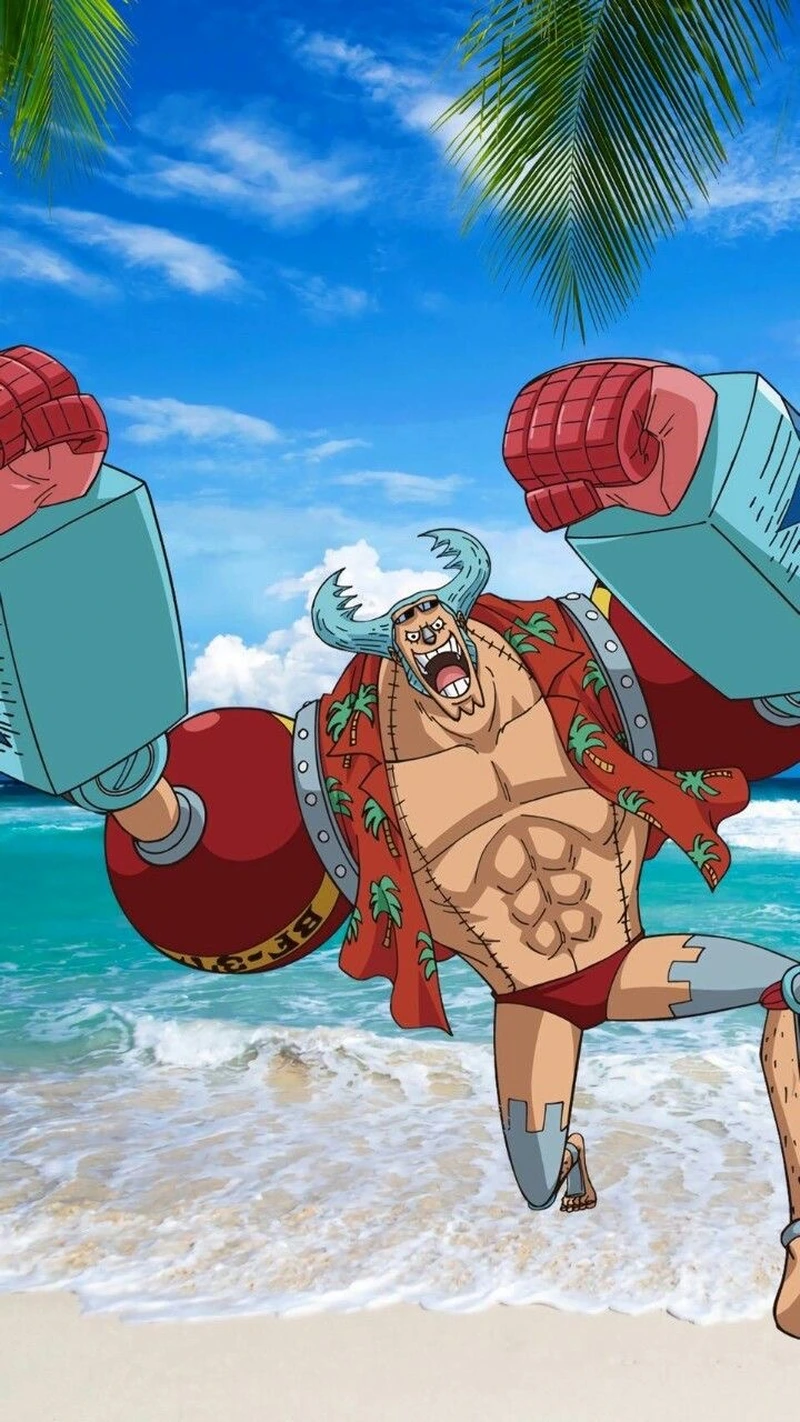 Khung cảnh Franky với thần thái tự tin nổi bật