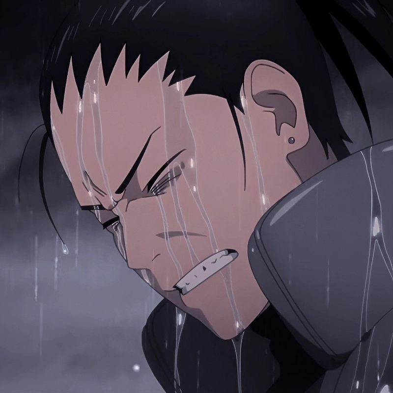 Khung hình Shikamaru với ánh mắt đầy suy tư