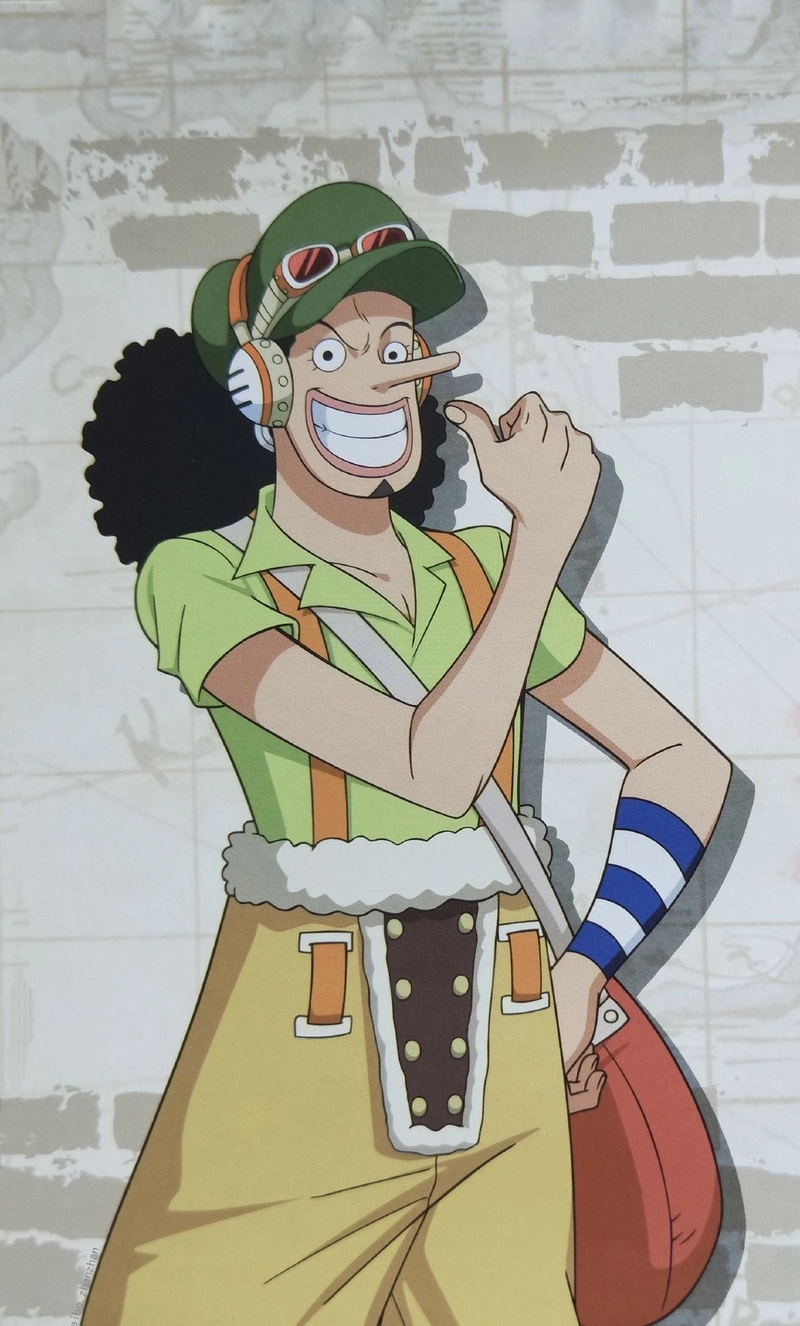Khung hình Usopp với dáng vẻ nhanh nhẹn linh hoạt