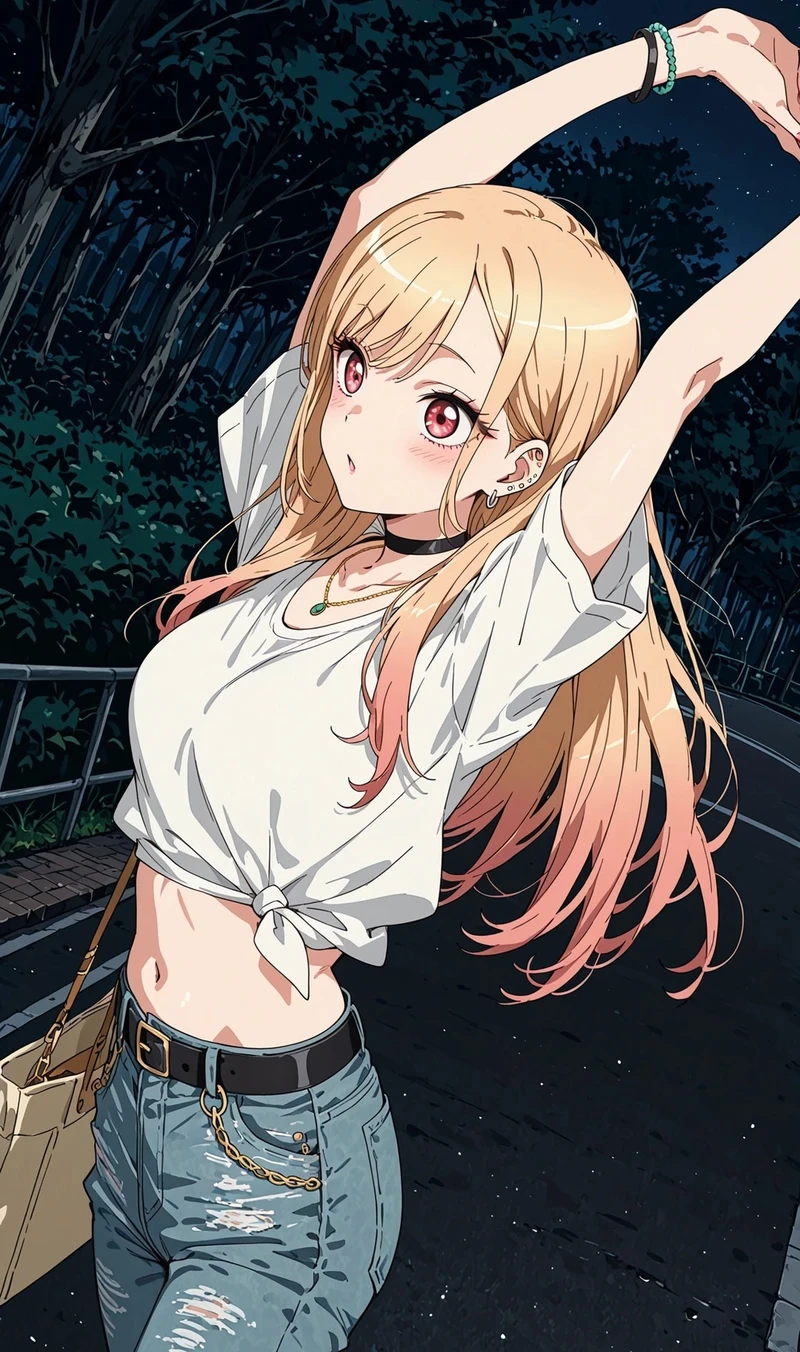 Marin kitagawa da hồng hào rạng ngời và dễ thương