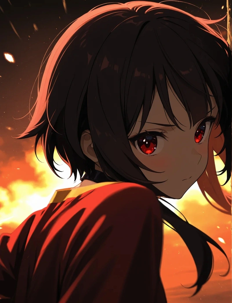 Megumin anime mang vibe hài hước pha chút đáng yêu