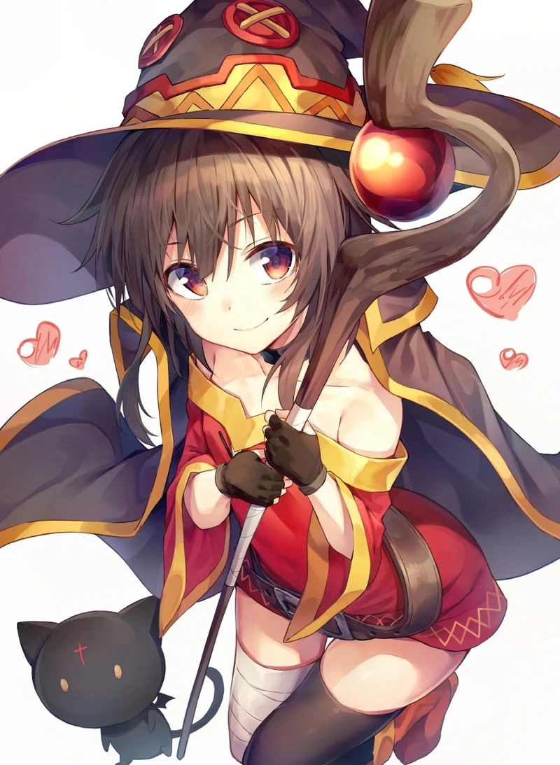 Megumin chibi khiến người xem bật cười vì độ lầy