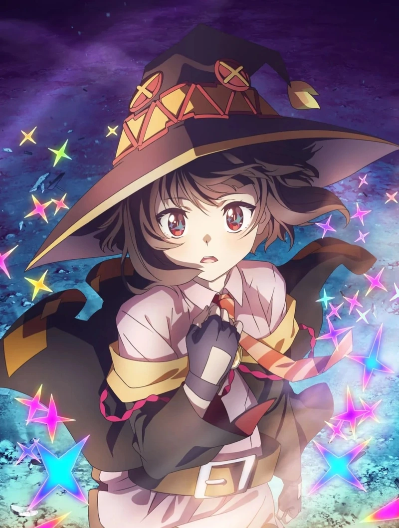 Nét quyến rũ loli dễ thương của Megumin trong series