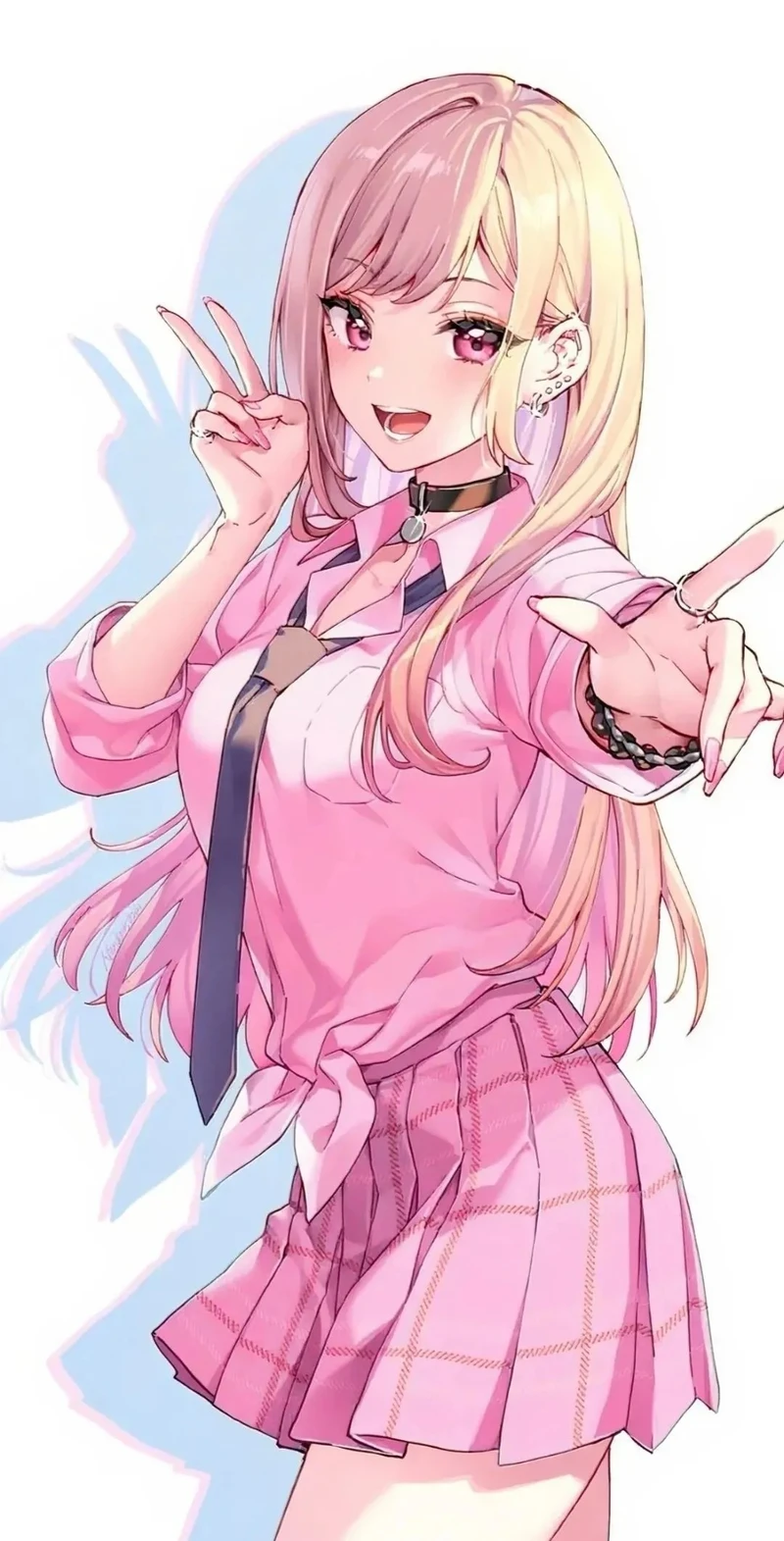 Nụ cười tươi tắn rạng ngời trên ảnh marin kitagawa