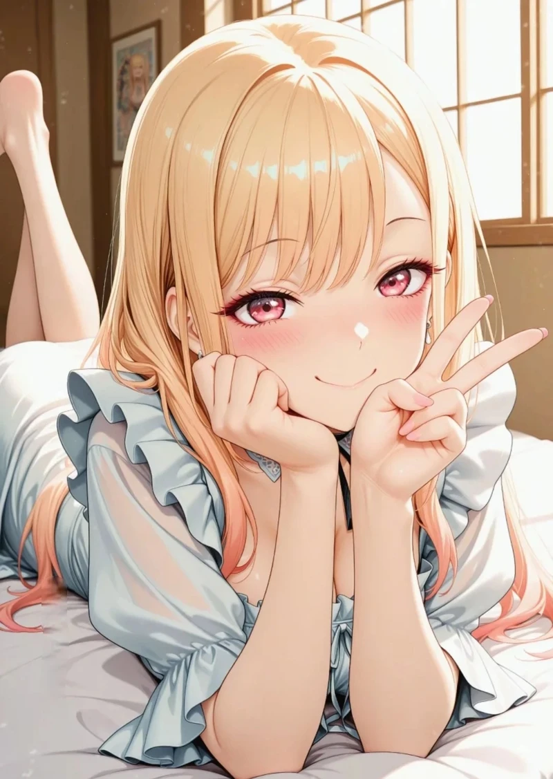 Phong cách kawaii ngọt ngào của marin kitagawa xinh đẹp