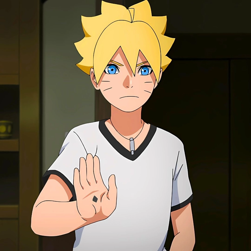 Tạo hình boruto đẹp trai với phong cách năng động