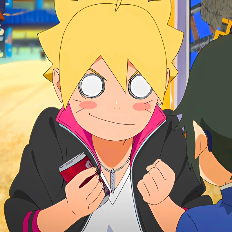 Tạo hình sắc nét nổi bật của boruto trong anime