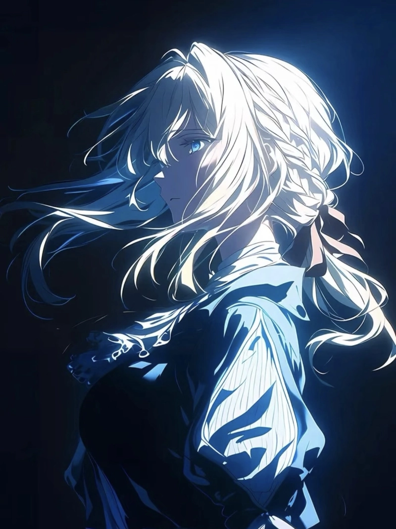 Violet Evergarden đứng giữa thế giới rộng lớn yên bình