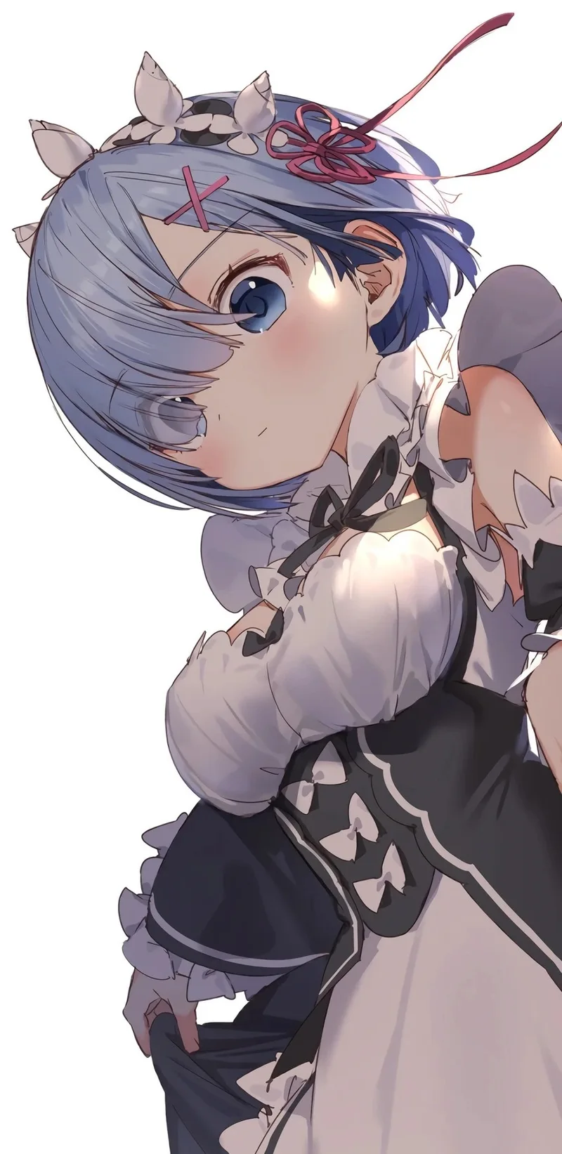 Xem ảnh rem anime với biểu cảm đáng yêu cuốn hút