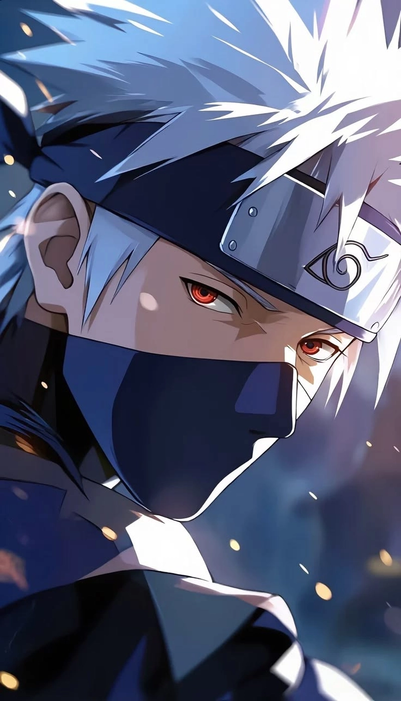 Ảnh Kakashi ngầu cùng thần thái mạnh mẽ đặc trưng