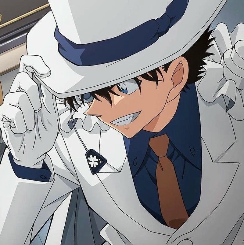 Ảnh Kuroba Kaito ngầu bí ẩn đầy cuốn hút