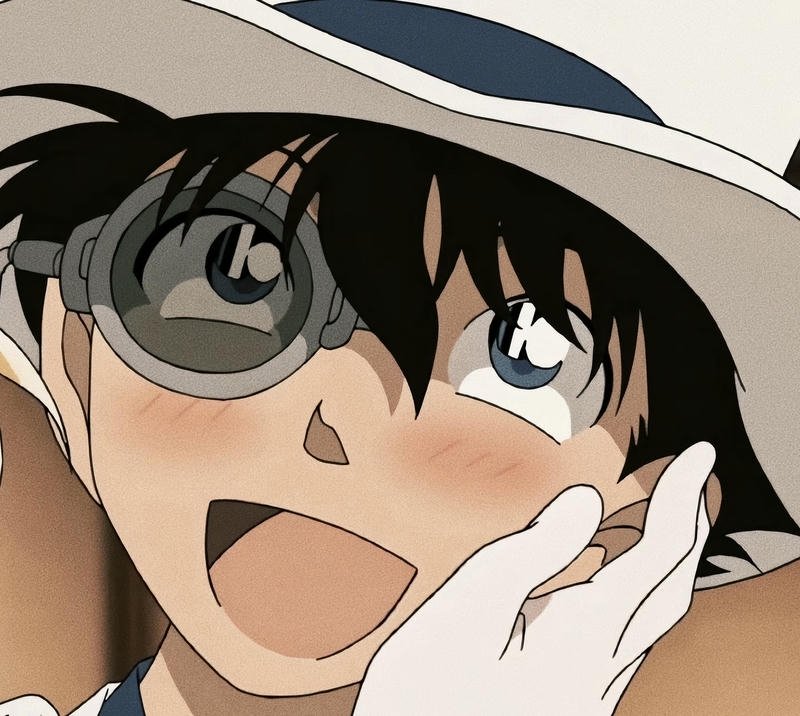 Ảnh Kuroba Kaito phong cách ảo thuật gia ngầu