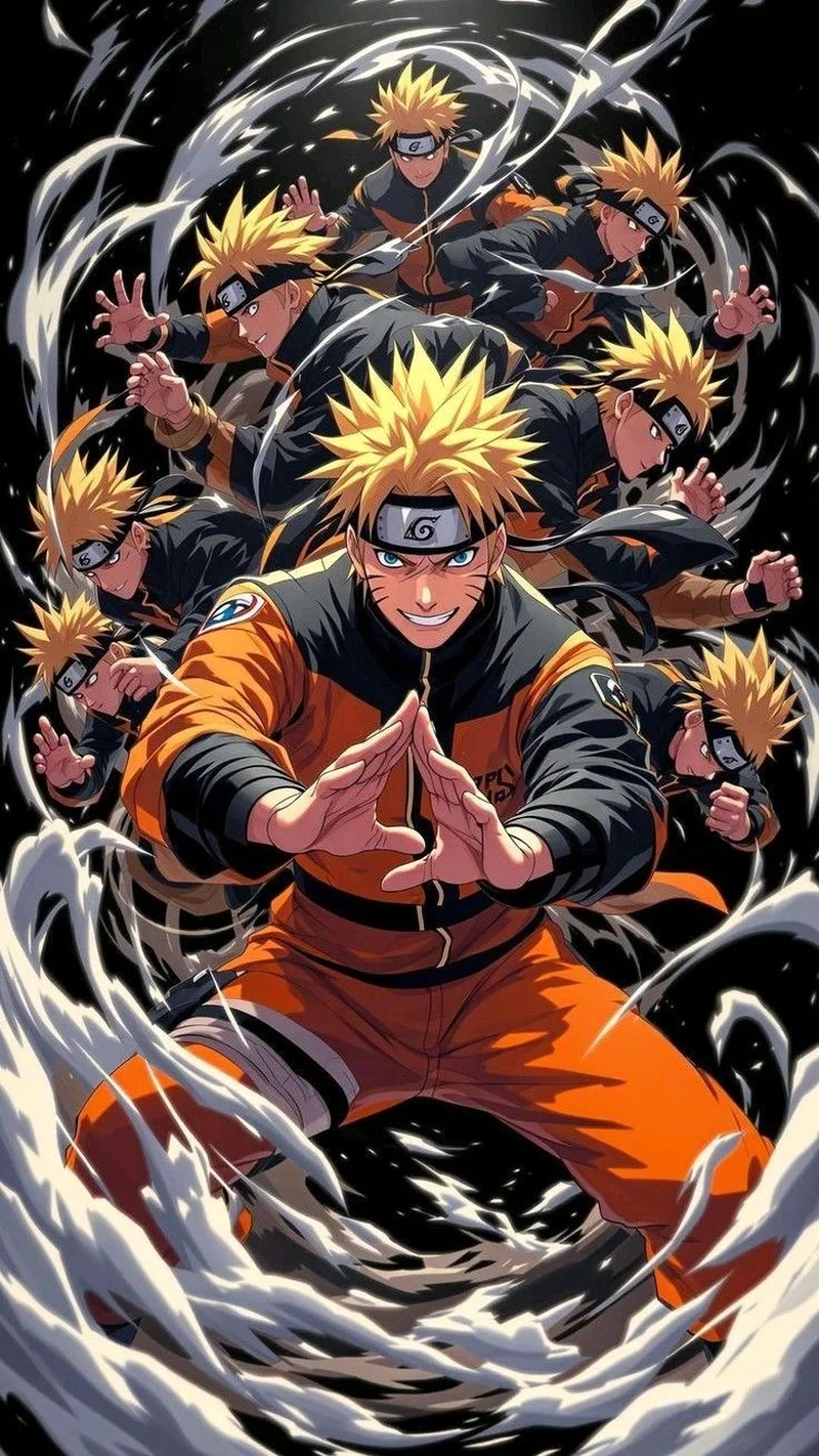 Ảnh Naruto ngầu mang thần thái lạnh và mạnh mẽ