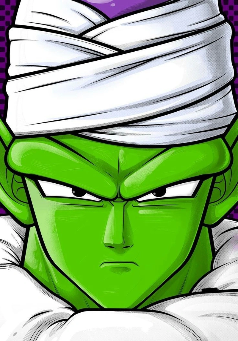Ảnh Piccolo phong cách anime sắc nét làm avatar