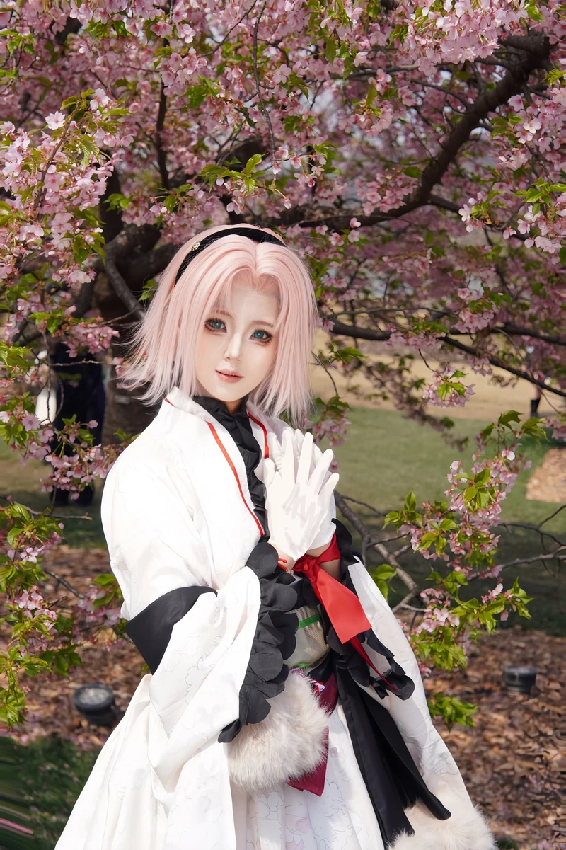 Ảnh Sakura Haruno cosplay đẹp mắt trong từng góc chụp