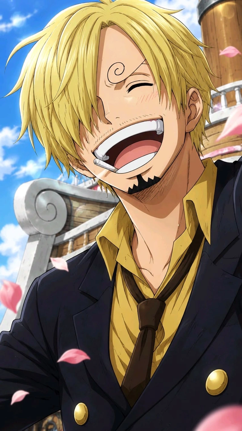Ảnh Sanji với bộ vest lịch lãm đầy cuốn hút