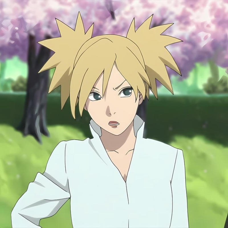 Ảnh Temari anime hành động mạnh mẽ nổi bật