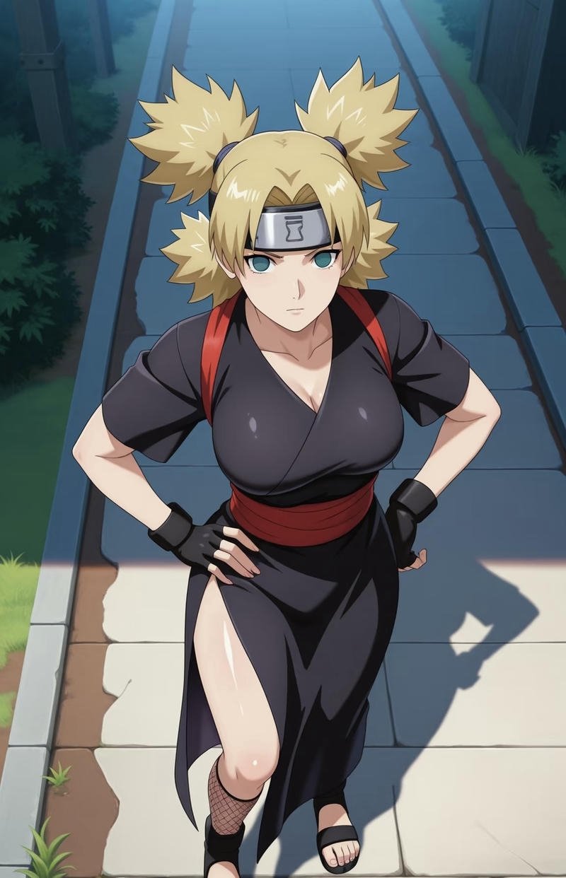 Ảnh Temari anime phong cách mạnh mẽ cá tính